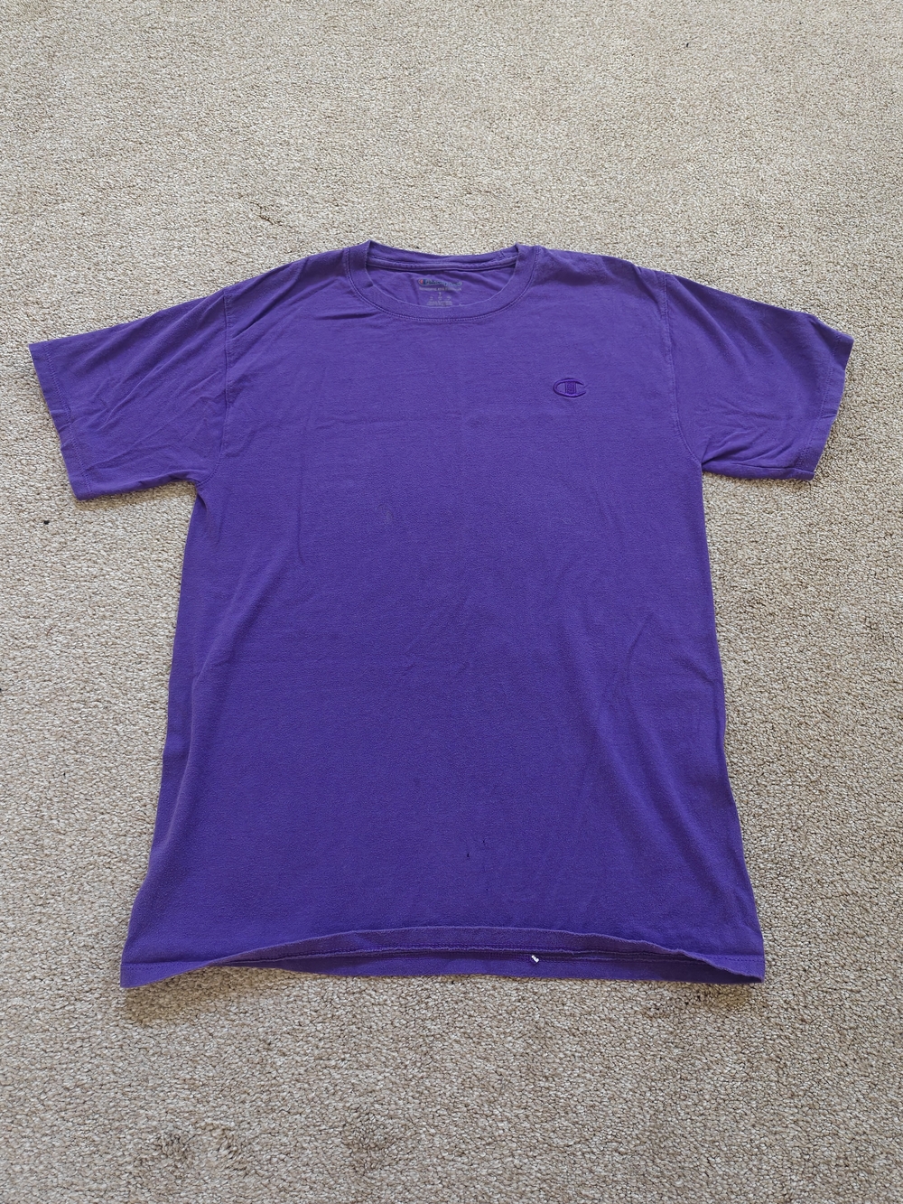 Champion Men’s Purple Crewneck T-Shirt